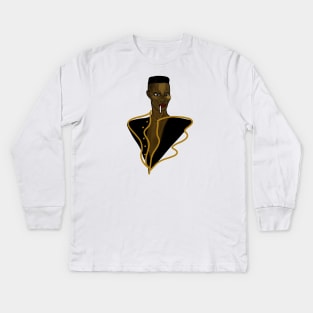 Grace Jones Kids Long Sleeve T-Shirt